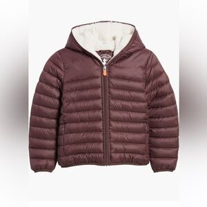 NWT save the duck kids’ leci water repellent puffer jacket toddler little kid 6